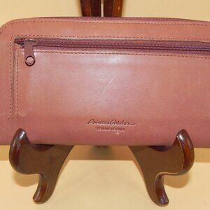 Princess Gardner Women's Zip Around Genuine Leather Wallet
